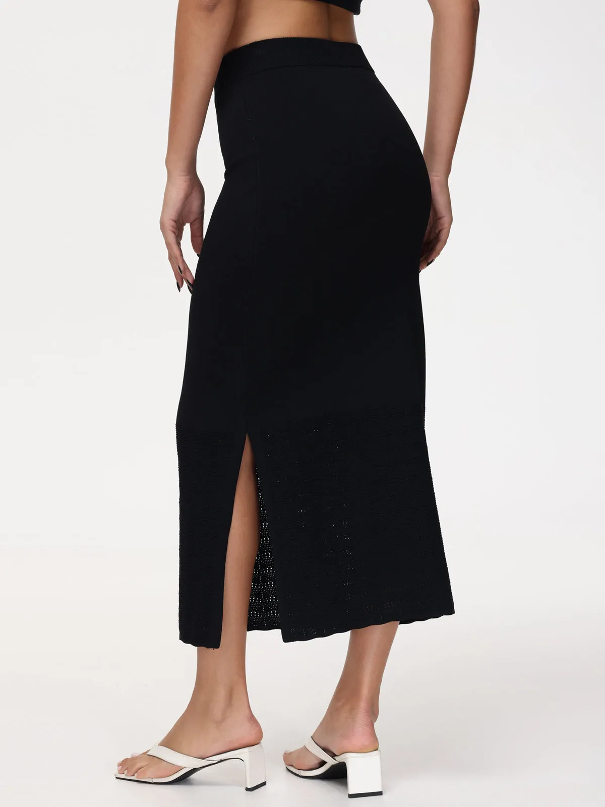 Shay: Pencil Maxi Skirt sold by 525 America product image thumbnail 3