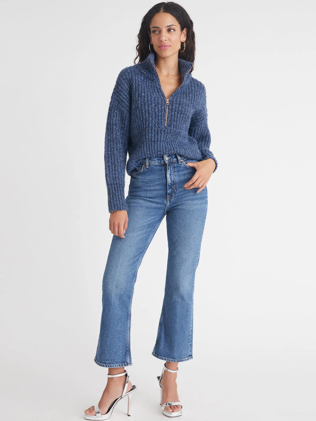 Jackie: Half- Zip Front Pullover sold by 525 America product image thumbnail 4