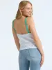 Samantha: 100% Cotton Crochet Tank sold by 525 America