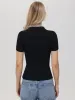 Penelope: V-Neck Polo Pullover sold by 525 America