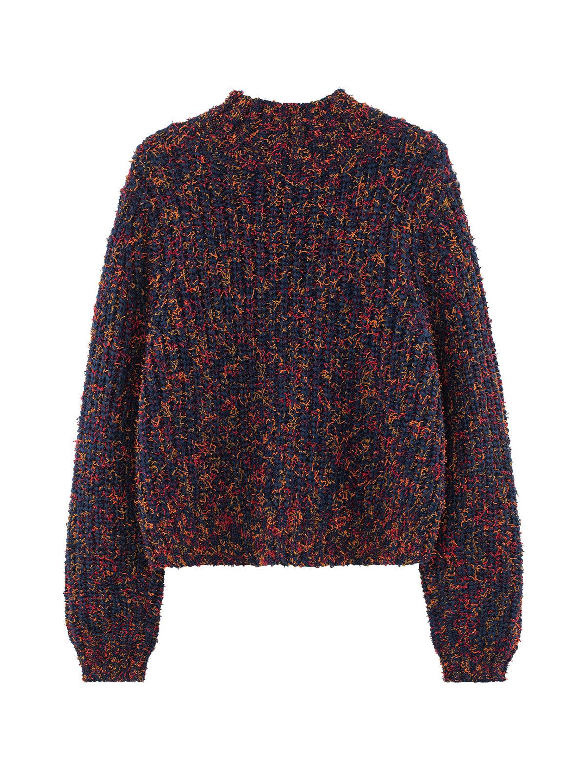 Fuzzy Mock Neck Pullover sold by 525 America product image thumbnail 4