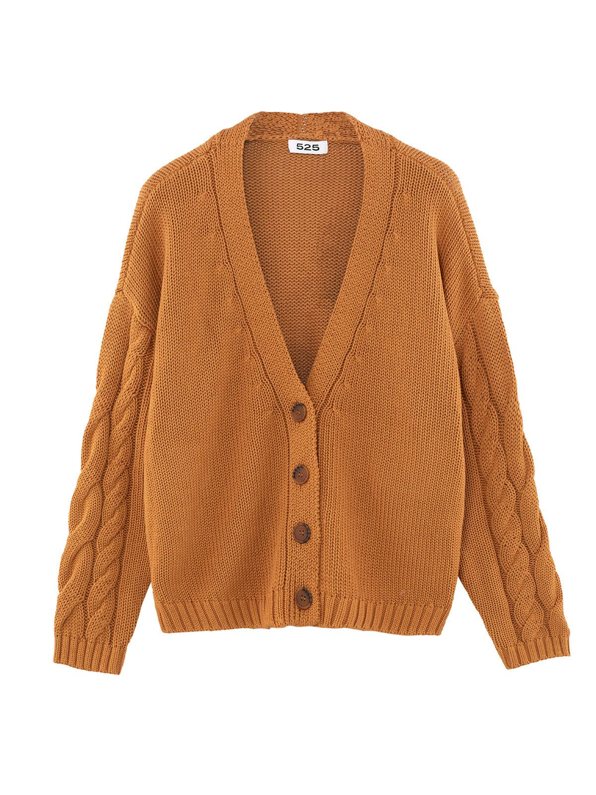 Cotton Cable Cardigan sold by 525 America