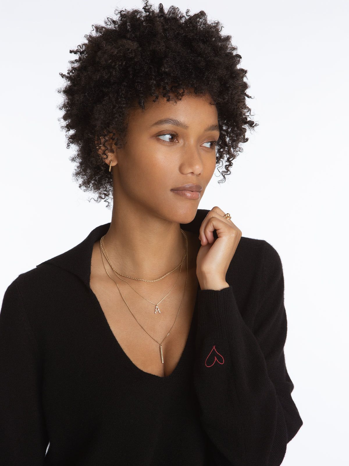 Cashmere Polo Pullover sold by 525 America product image thumbnail 9