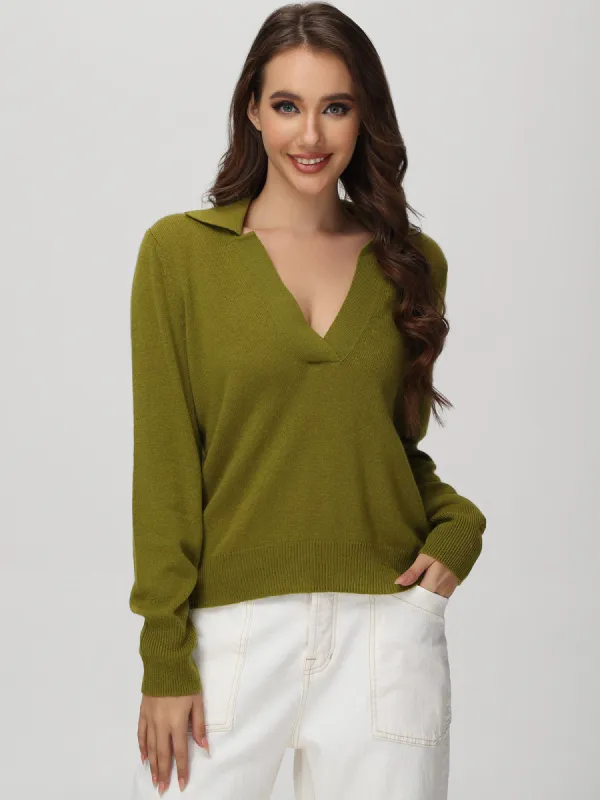Cashmere Polo Pullover sold by 525 America