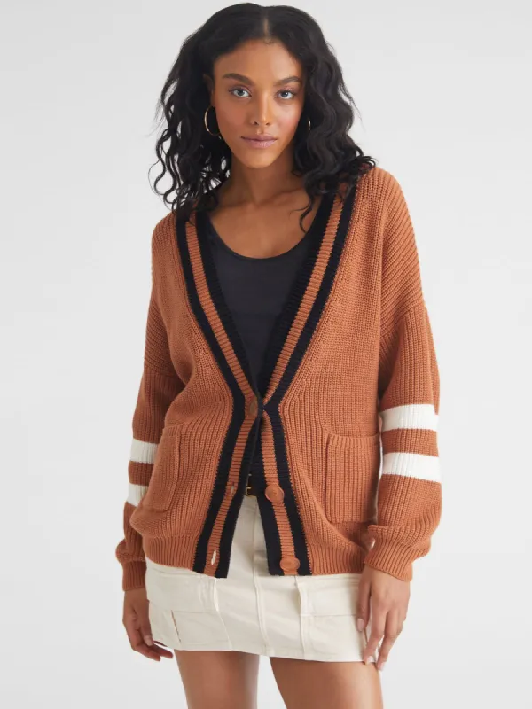Kennedy: Brooklyn Grandpa Cardigan sold by 525 America