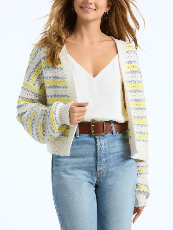 Crimped Cardigan sold by 525 America
