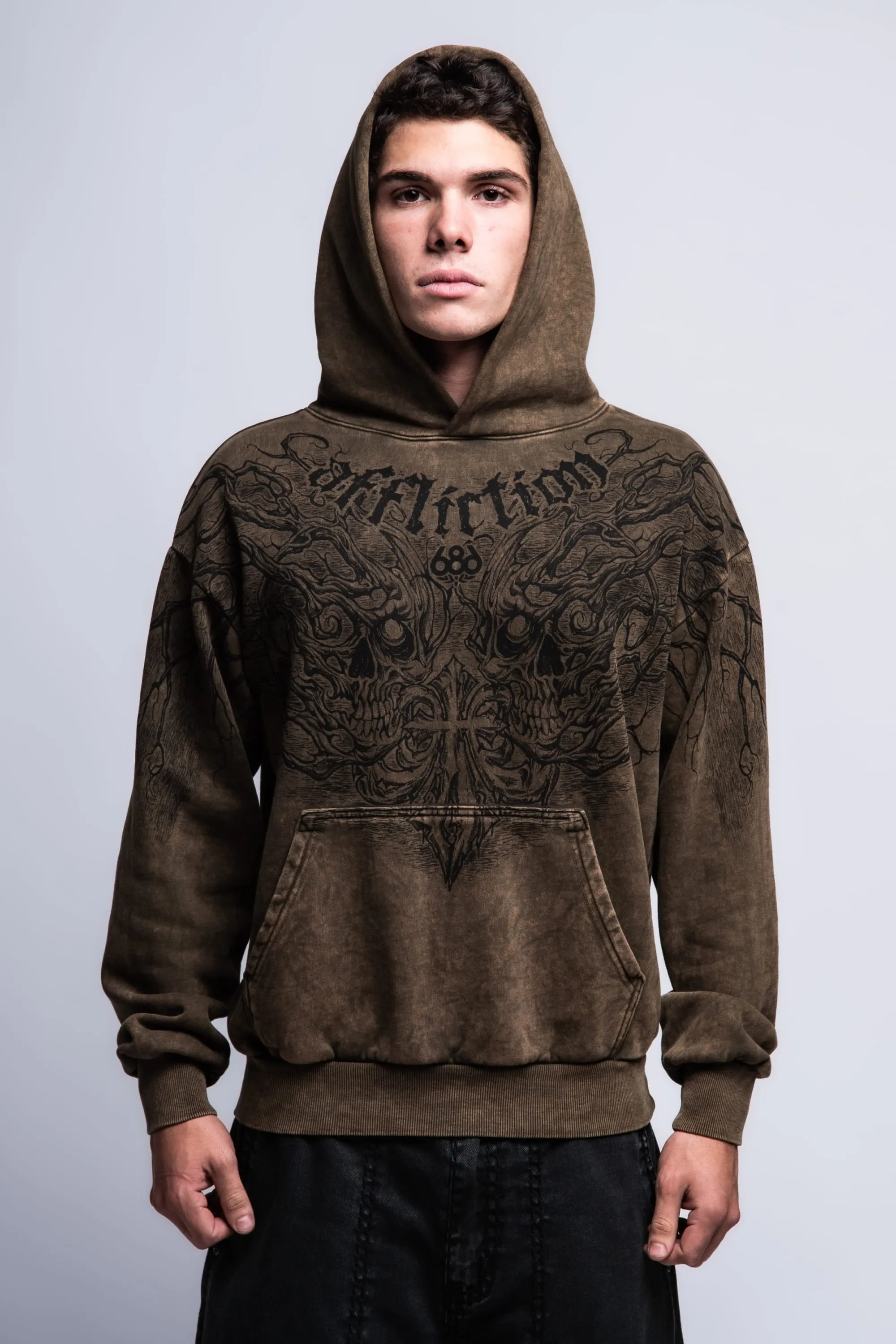 686 Affliction Natural Rot Pullover Hoody sold by 686