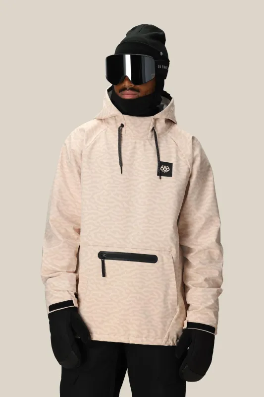 686 Men's Waterproof Hyperchromic Pullover Hoody made by 686