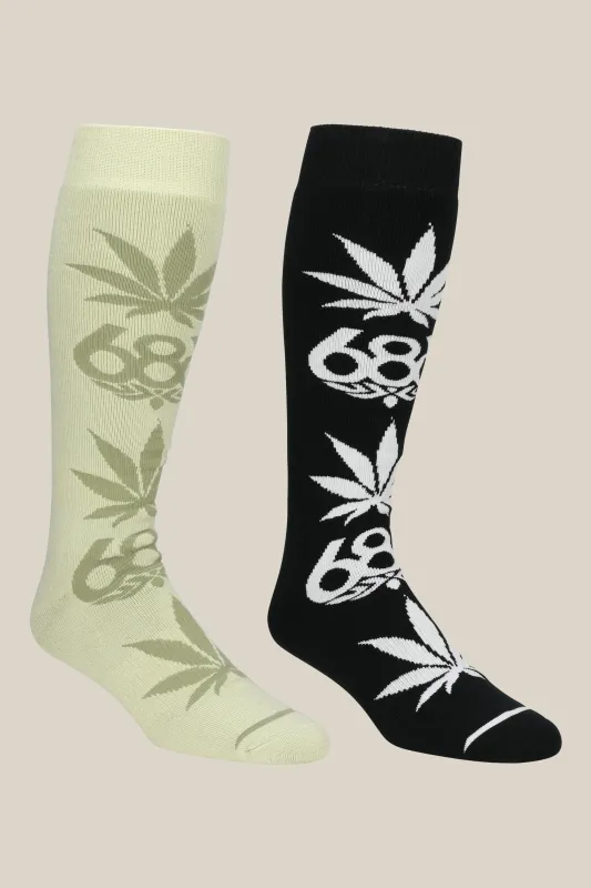 686 Men's HUF Socks - 2 Pack sold by 686