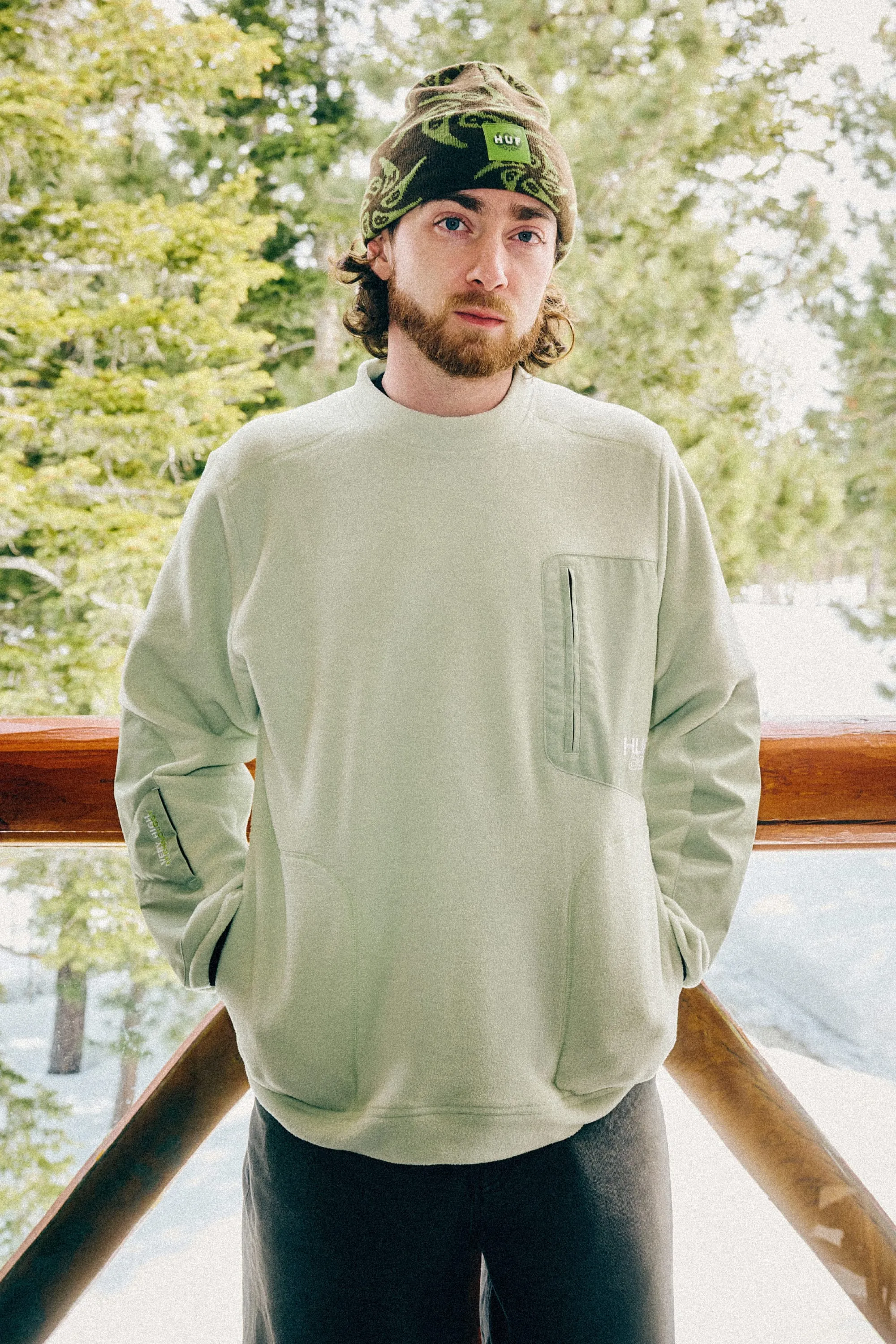 686 Men's HUF Fleece Crewneck sold by 686
