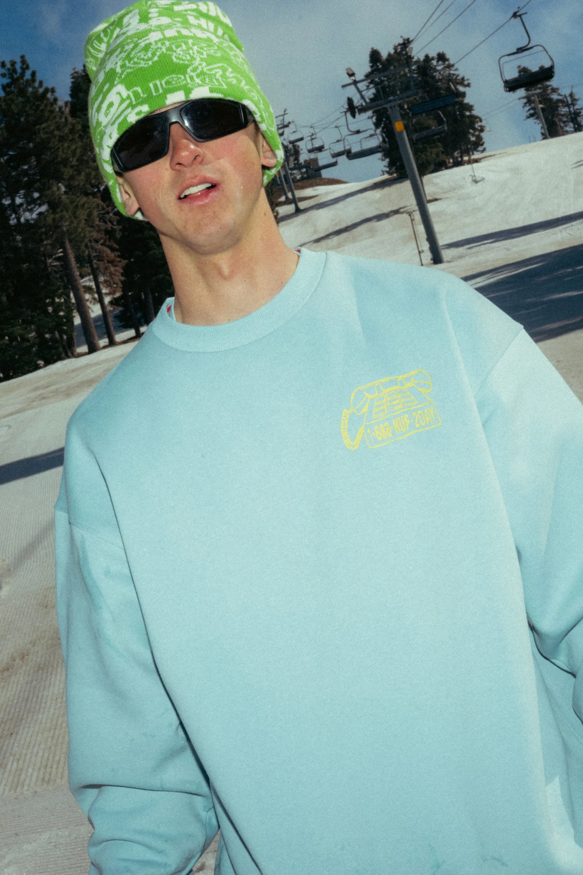 686 HUF Premium Heavyweight Crew Sweatshirt sold by 686 product image thumbnail 5