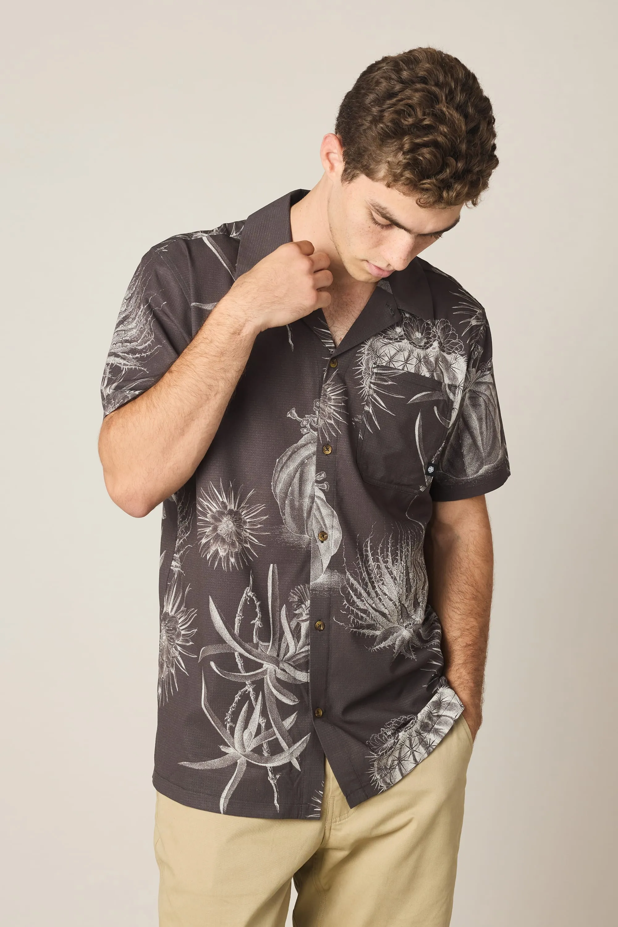 686 Men's Nomad Perforated Button Down Shirt sold by 686