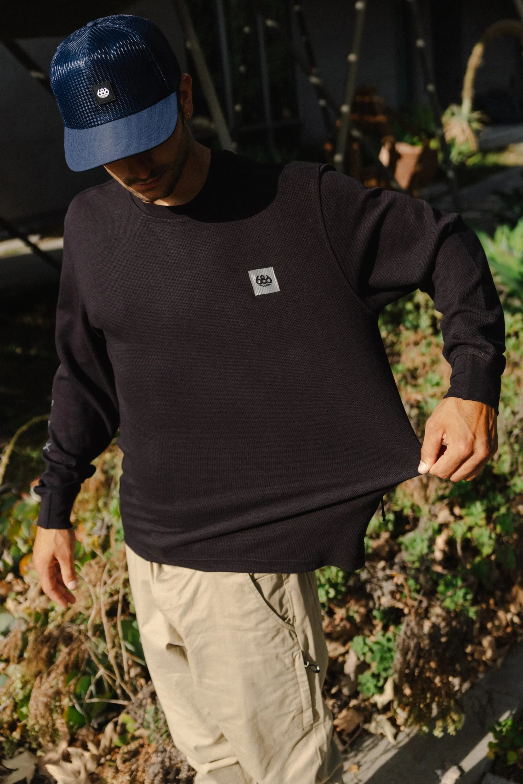 686 Men's Let's Chill Waffle LS Crew sold by 686 product image thumbnail 3