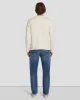 Long Sleeve Henley in Dover White sold by 7 For All Mankind