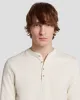 Long Sleeve Henley in Dover White sold by 7 For All Mankind