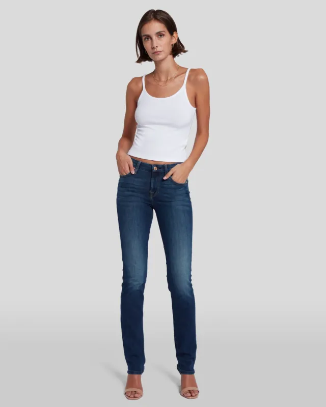 b(air) Denim Kimmie Straight in Fate sold by 7 For All Mankind