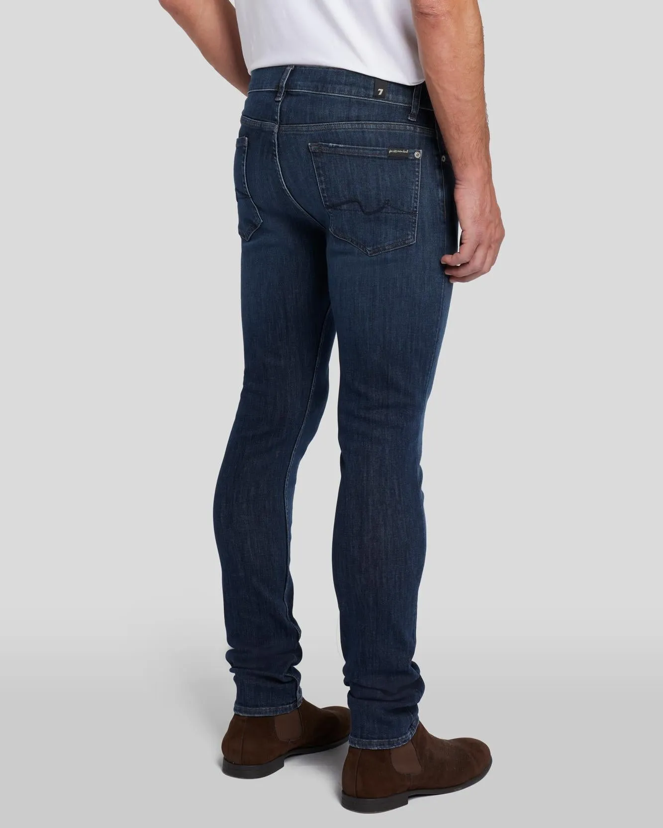 EarthKind Stretch Tek Paxtyn in Constant sold by 7 For All Mankind product image thumbnail 4