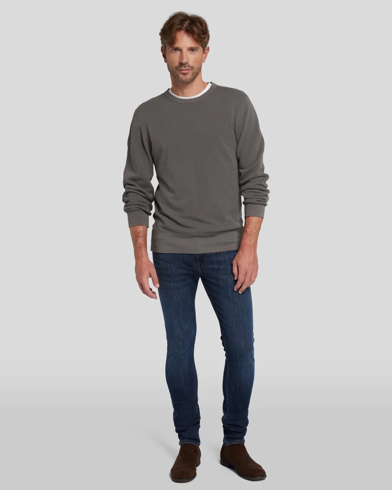 EarthKind Stretch Tek Paxtyn in Constant sold by 7 For All Mankind