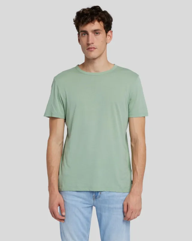 Featherweight Tee in Celadon made by 7 For All Mankind