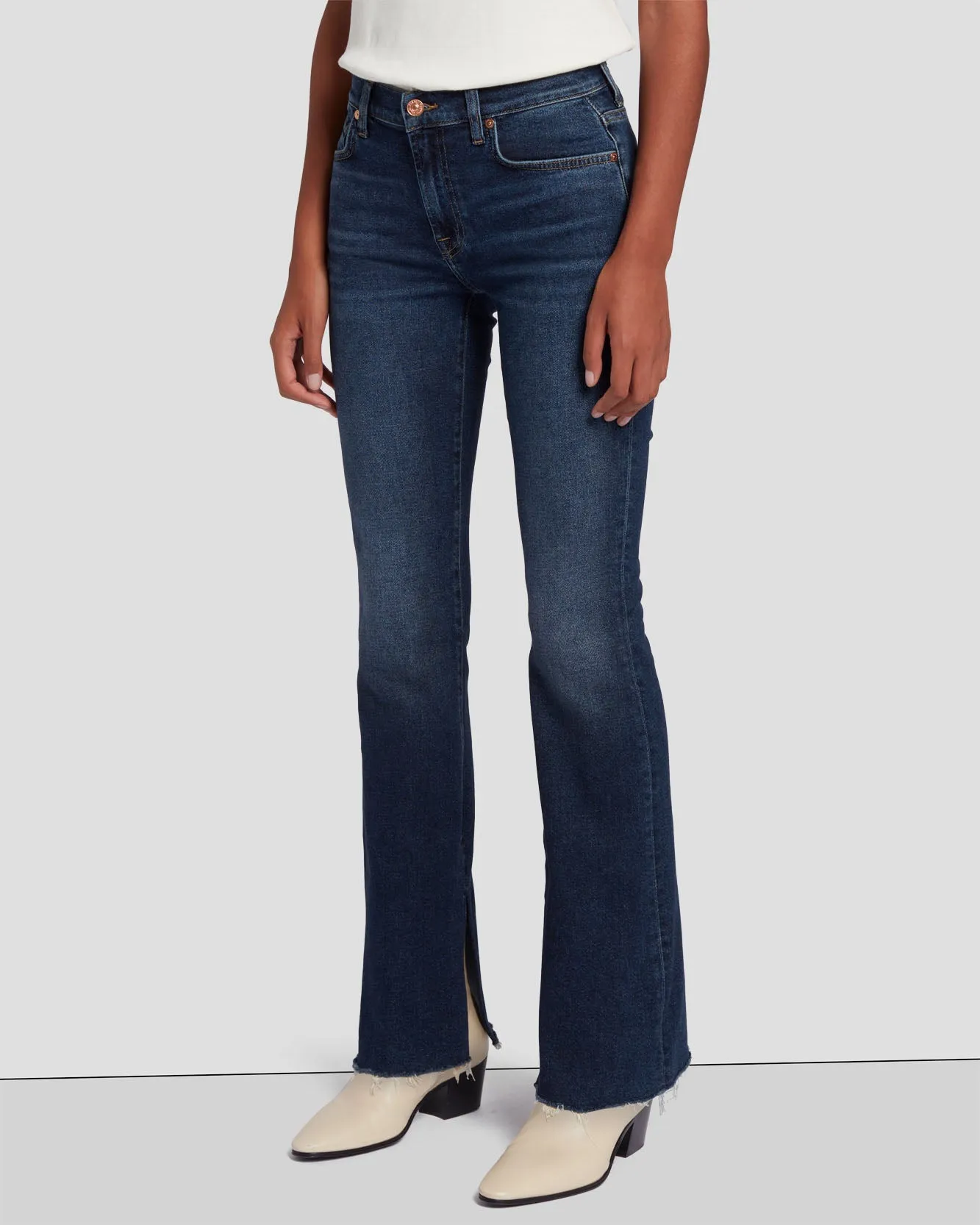 Tailorless Luxe Vintage Bootcut in Deep Soul sold by 7 For All Mankind product image thumbnail 2