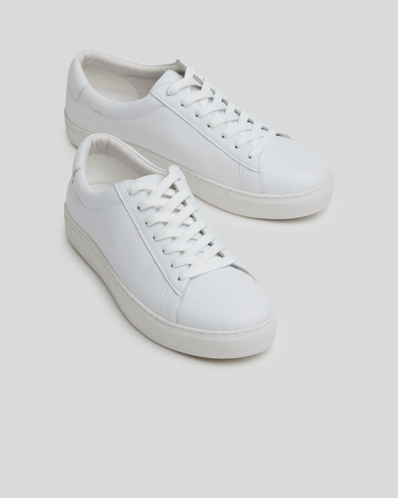 Classic Sneaker in White Leather sold by 7 For All Mankind product image thumbnail 5