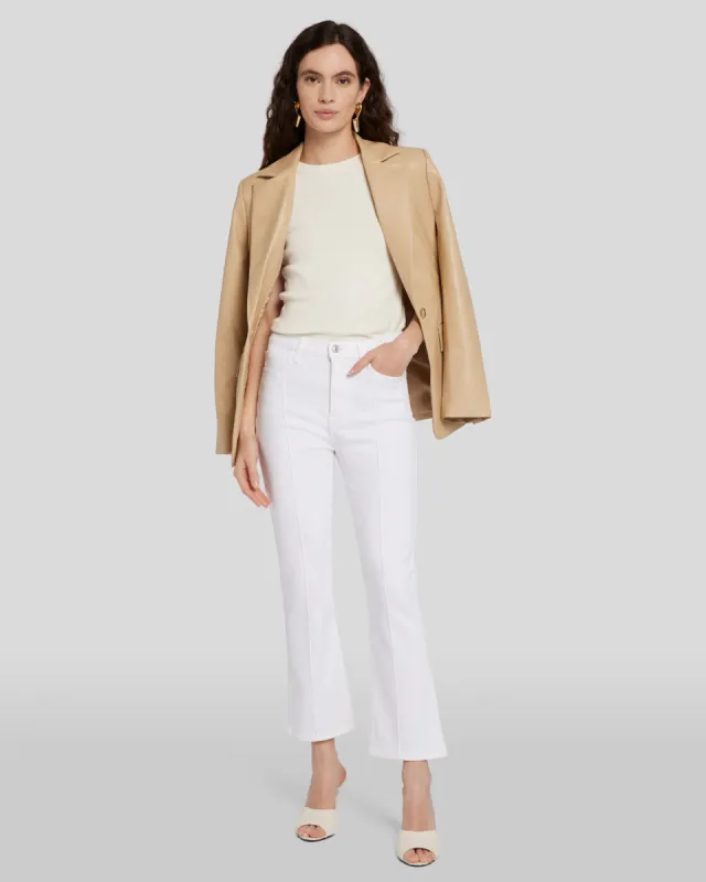 Luxe Vintage Seamed High Waist Slim Kick in Soleil sold by 7 For All Mankind