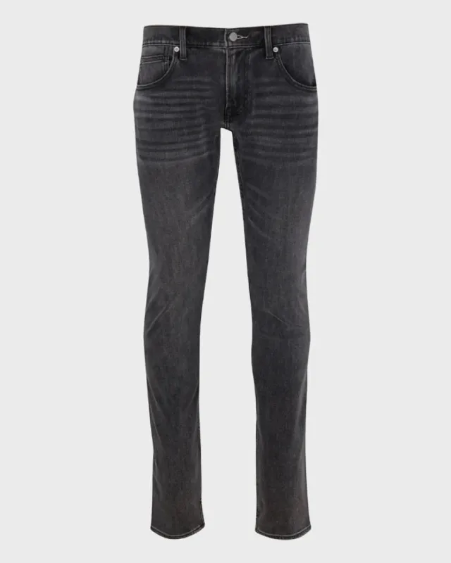Luxe Sport X Stretch Tek Stacked Skinny In Borrego Black sold by 7 For All Mankind