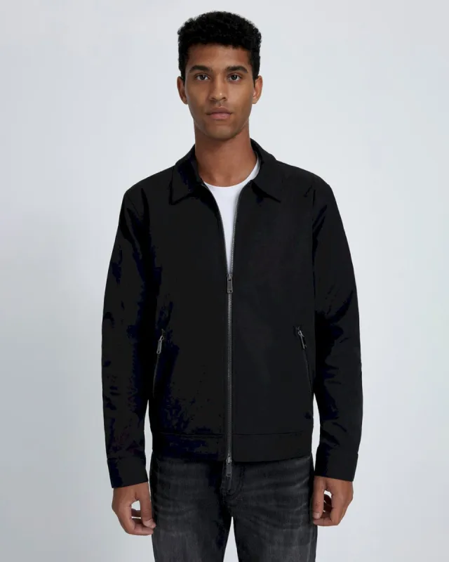 Barracuda Jacket in Black sold by 7 For All Mankind