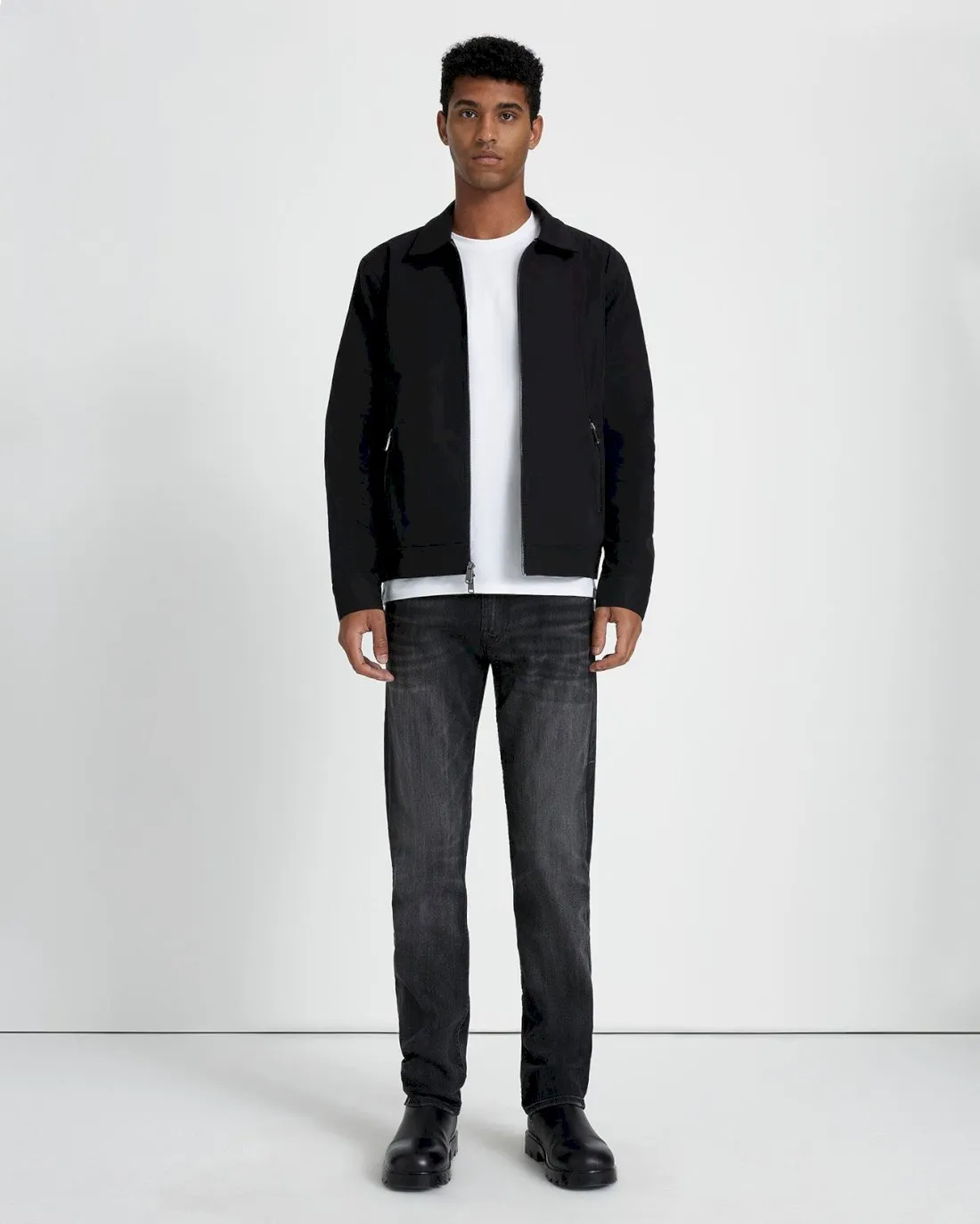 Barracuda Jacket in Black sold by 7 For All Mankind product image thumbnail 2