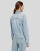 Studded Trucker Jacket in Pricila sold by 7 For All Mankind