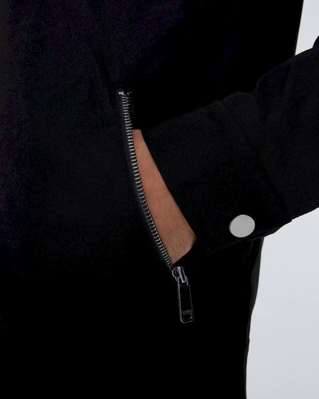 Barracuda Jacket in Black sold by 7 For All Mankind product image thumbnail 3