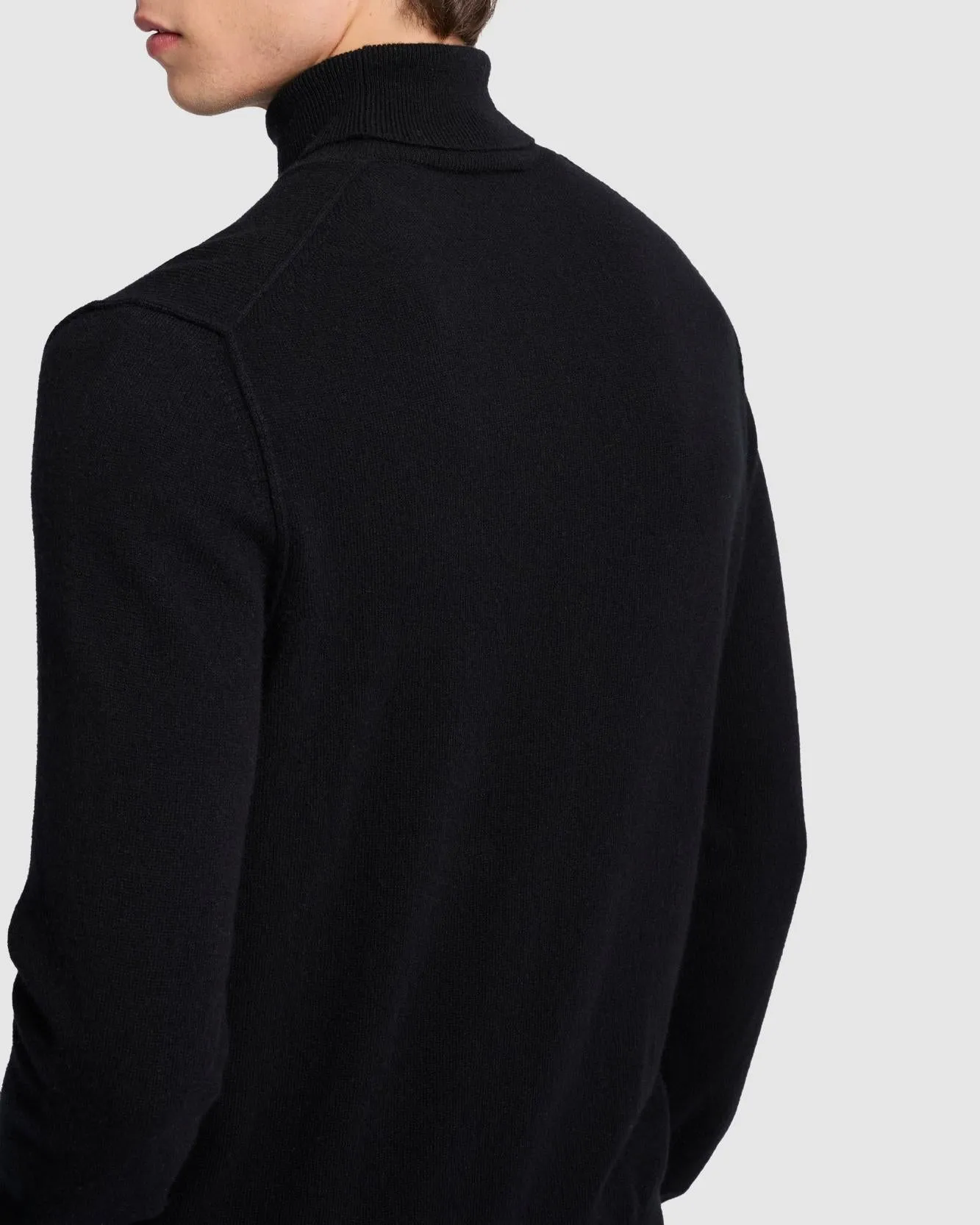 Cashmere Turtleneck in Black sold by 7 For All Mankind product image thumbnail 3