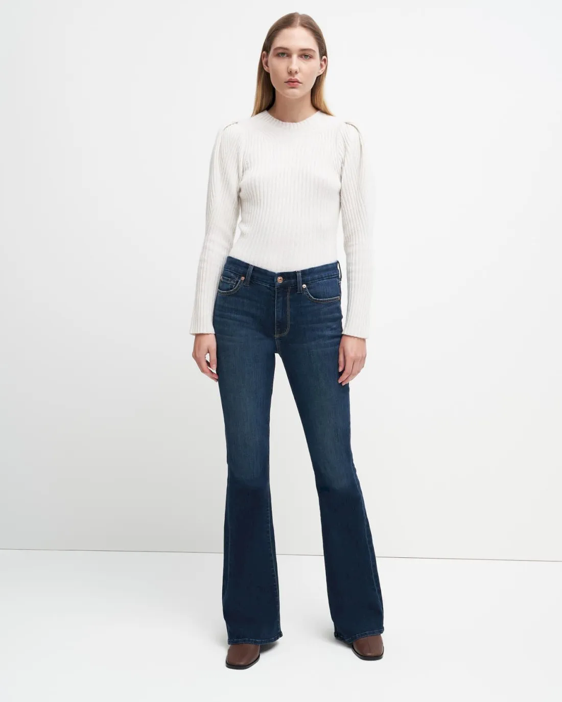 B(Air) Denim High Waist Ali In Authentic Fate sold by 7 For All Mankind