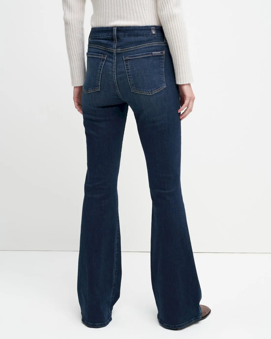 B(Air) Denim High Waist Ali In Authentic Fate sold by 7 For All Mankind product image thumbnail 3