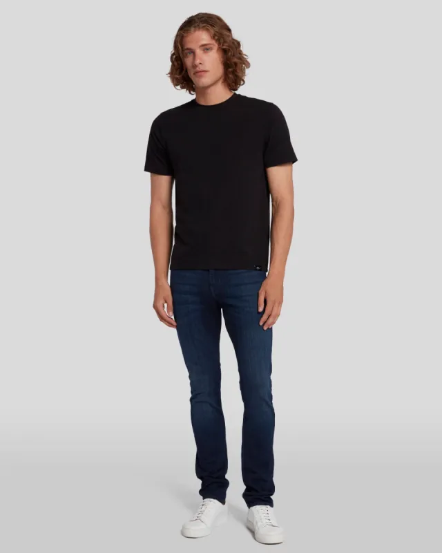 Luxe Performance Plus Paxtyn in Deep Blue sold by 7 For All Mankind