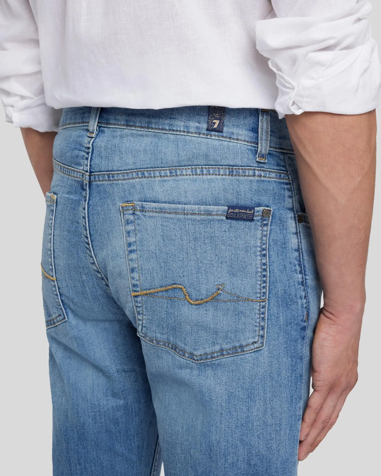 Airweft Slimmy in Portofino sold by 7 For All Mankind product image thumbnail 5