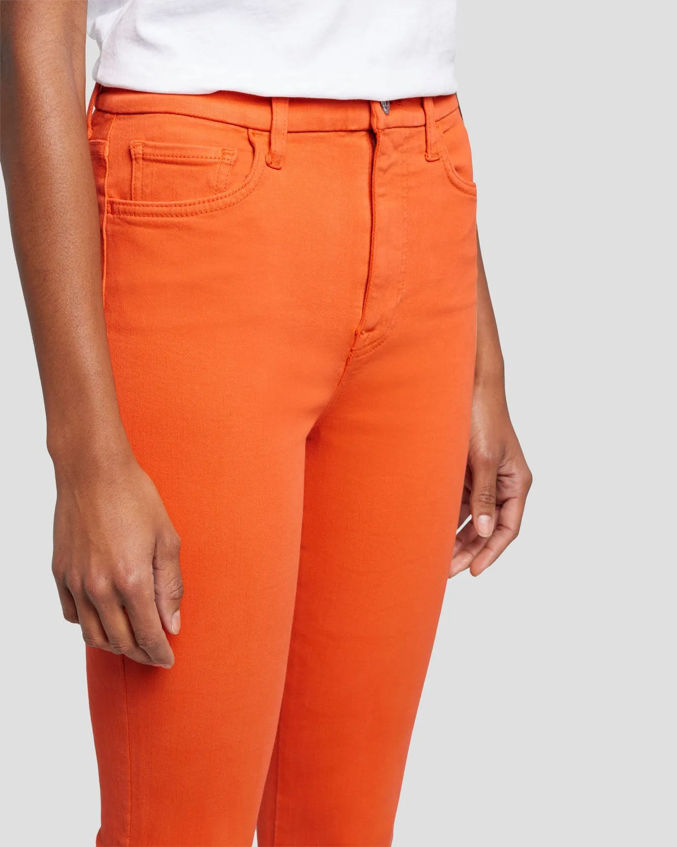 Tailorless No Filter UHR Skinny Bootcut in Koi sold by 7 For All Mankind product image thumbnail 5