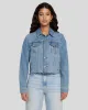 Luxe Vintage Classic Trucker in Love Soul sold by 7 For All Mankind