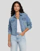 Luxe Vintage Classic Trucker in Love Soul sold by 7 For All Mankind