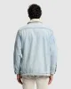 Sherpa Lined Overshirt in Forefather sold by 7 For All Mankind