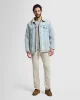 Sherpa Lined Overshirt in Forefather sold by 7 For All Mankind