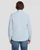 Long Sleeve Poplin Shirt in Light Blue sold by 7 For All Mankind