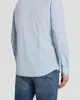 Long Sleeve Poplin Shirt in Light Blue sold by 7 For All Mankind