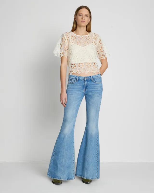Low Rise Flare in Chamberlain sold by 7 For All Mankind