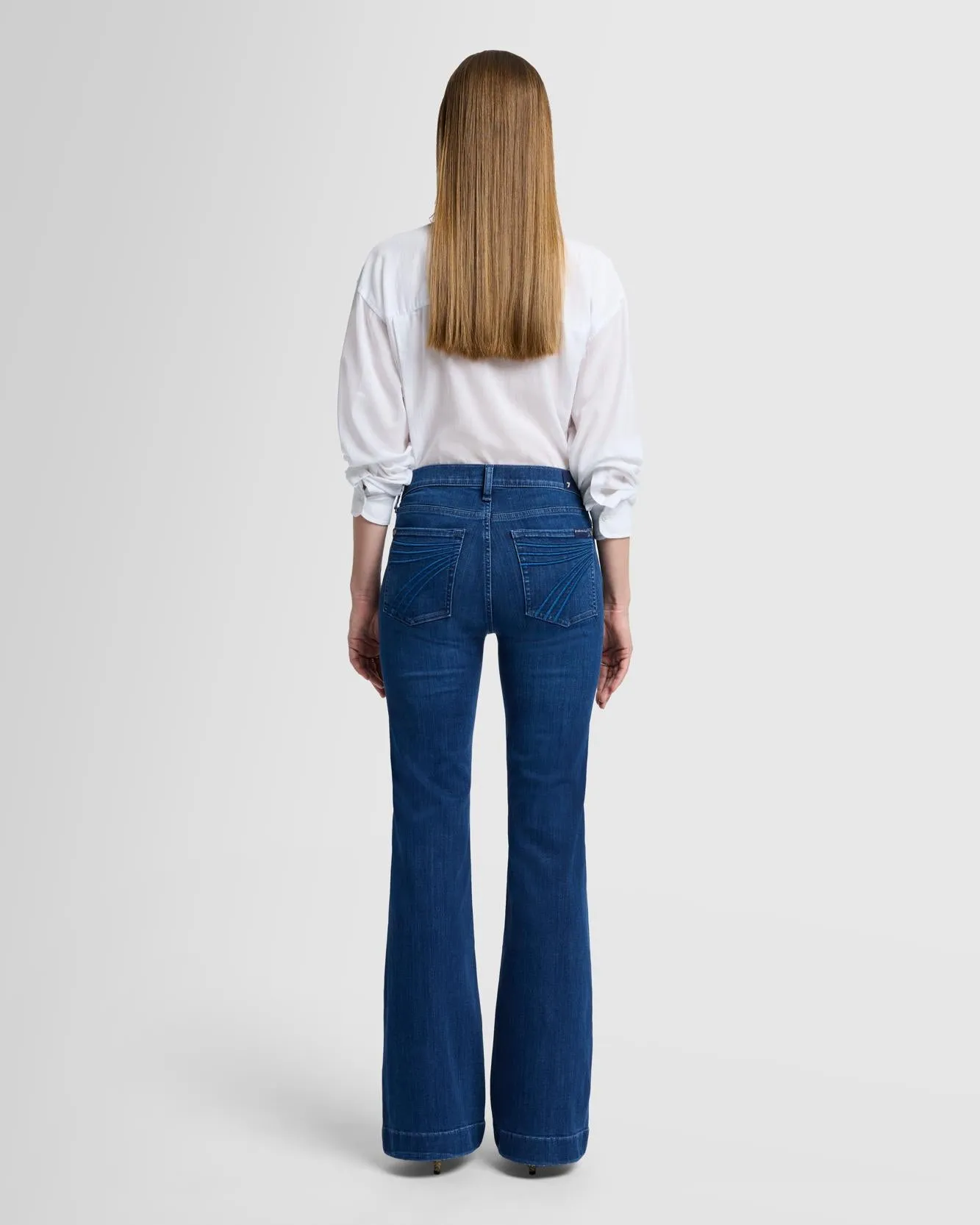 Tailorless Slim Illusion Dojo in Neptune sold by 7 For All Mankind product image thumbnail 4