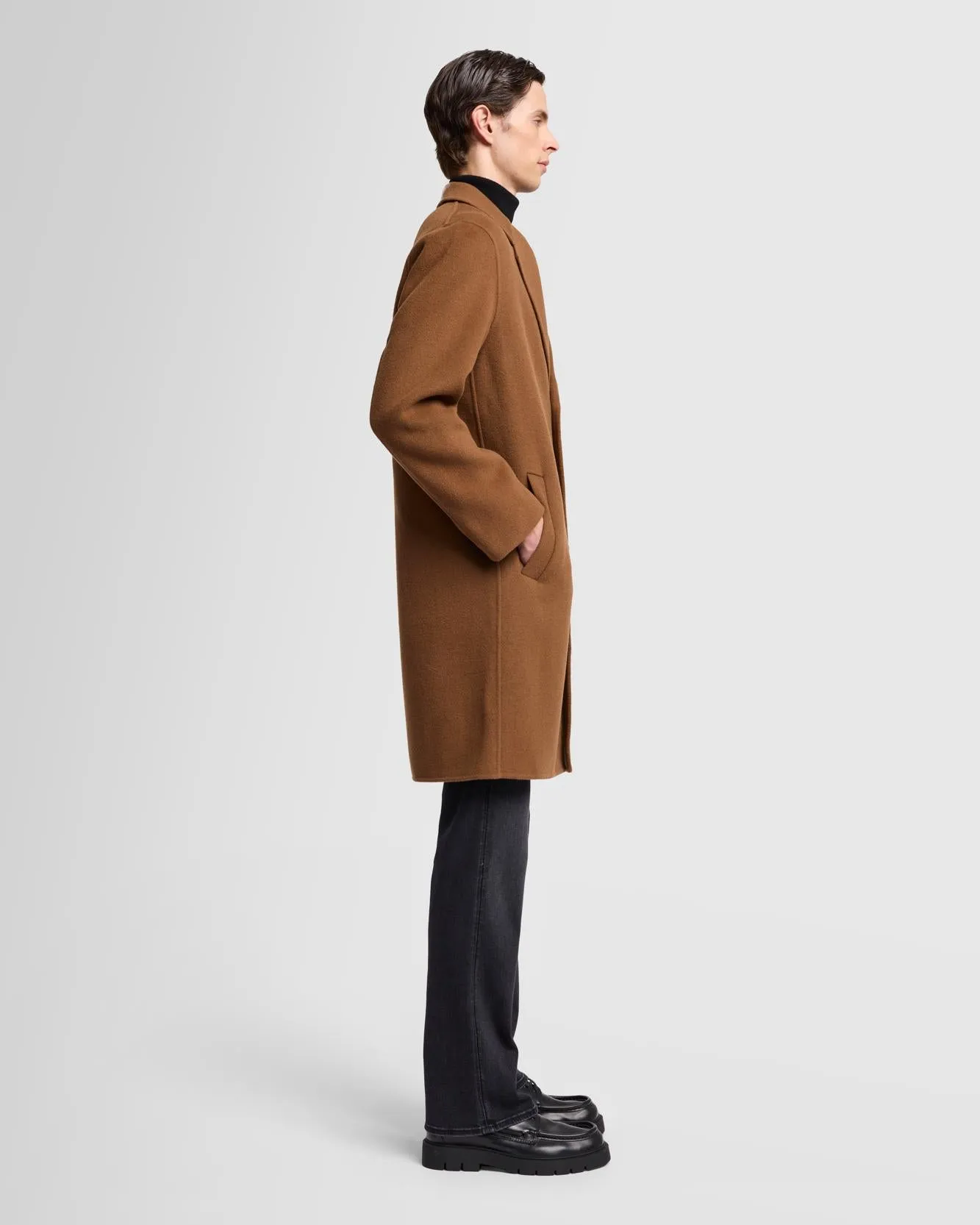 Wool Coat in Nutshell sold by 7 For All Mankind product image thumbnail 5