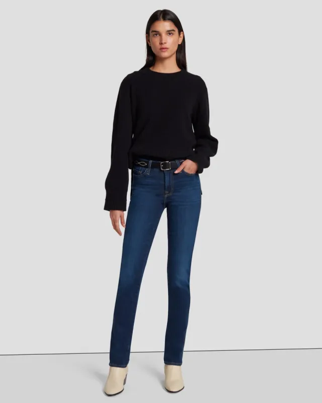 Slim Illusion Kimmie Straight in Opulent sold by 7 For All Mankind