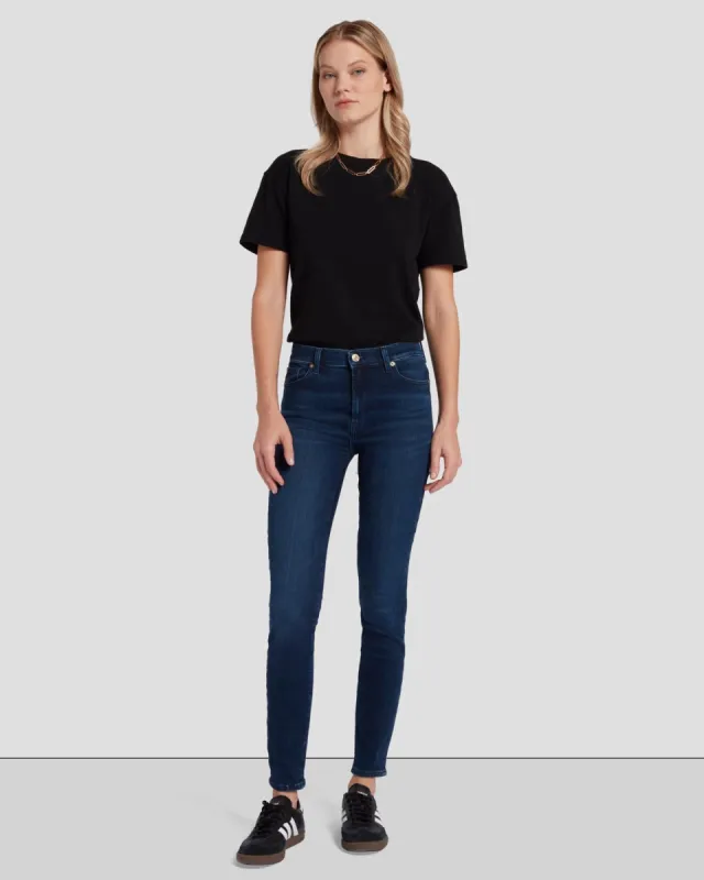 Slim Illusion High Waist Skinny in Legendary sold by 7 For All Mankind
