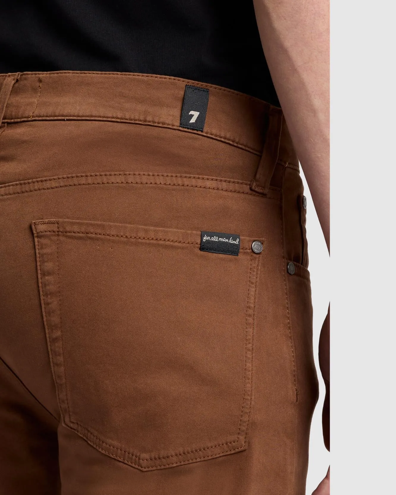 Luxe Performance Plus Slimmy in Nutshell sold by 7 For All Mankind product image thumbnail 3