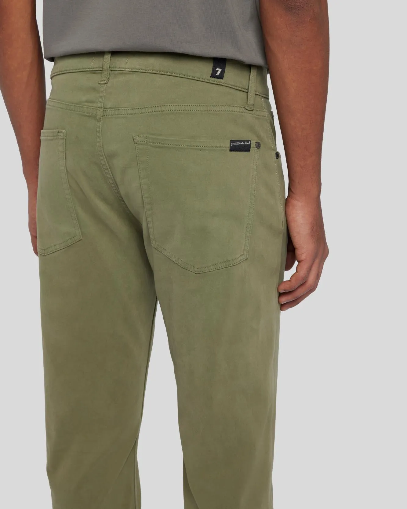 Luxe Performance Slimmy in Olive sold by 7 For All Mankind product image thumbnail 5